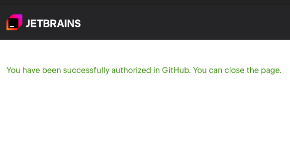 Authorized in GitHub